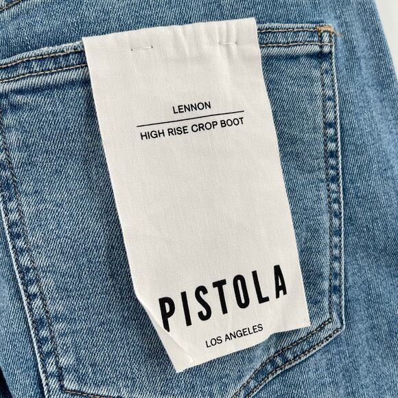 Pistola Blue Ankle & Cropped Jeans 32 Lennon High Rise - Picture 7 of 16